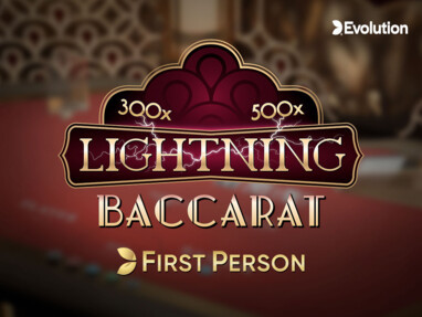 First Person Lightning Baccarat демо версия слота